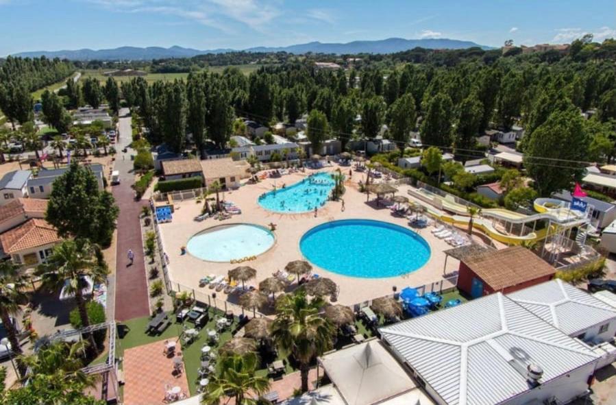 Camping Le Montourey Parque de Campismo Fréjus